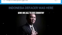Ahok divonis dua tahun penjara, situs resmi Polda Riau jadi sasarn peretas. (Liputan6.com/M Syukur)