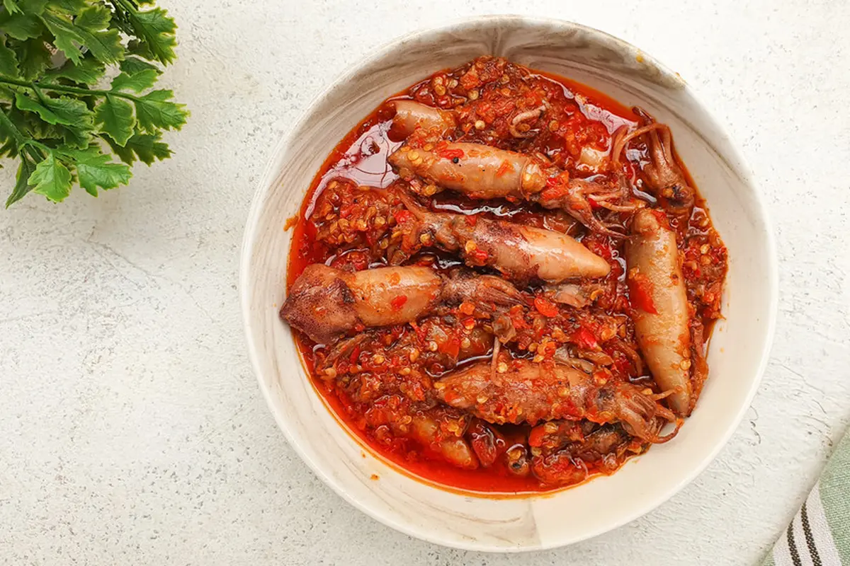 sambal cumi balado