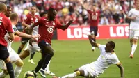 Lille VS OGC Nice, OGC Nice menang telak 4-0 pada pertandingan yang dilaksanakan Sabtu (14/08/2021). (Foto: News in 24)