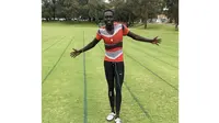 Mangar Makur Chuot, Atlet Sudan. (Bola.com/Instagram/Manga Makur Chuot)