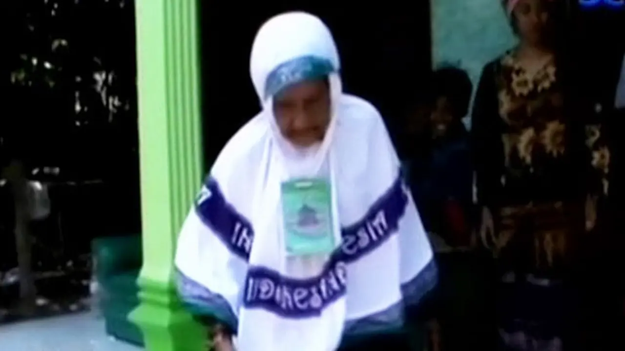 Jamaah haji usia 99 tahun- 140909 a