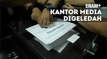 Kantor sebuah media digeledah polisi terkait dugaan keterlibatan TPPU Alex Usman