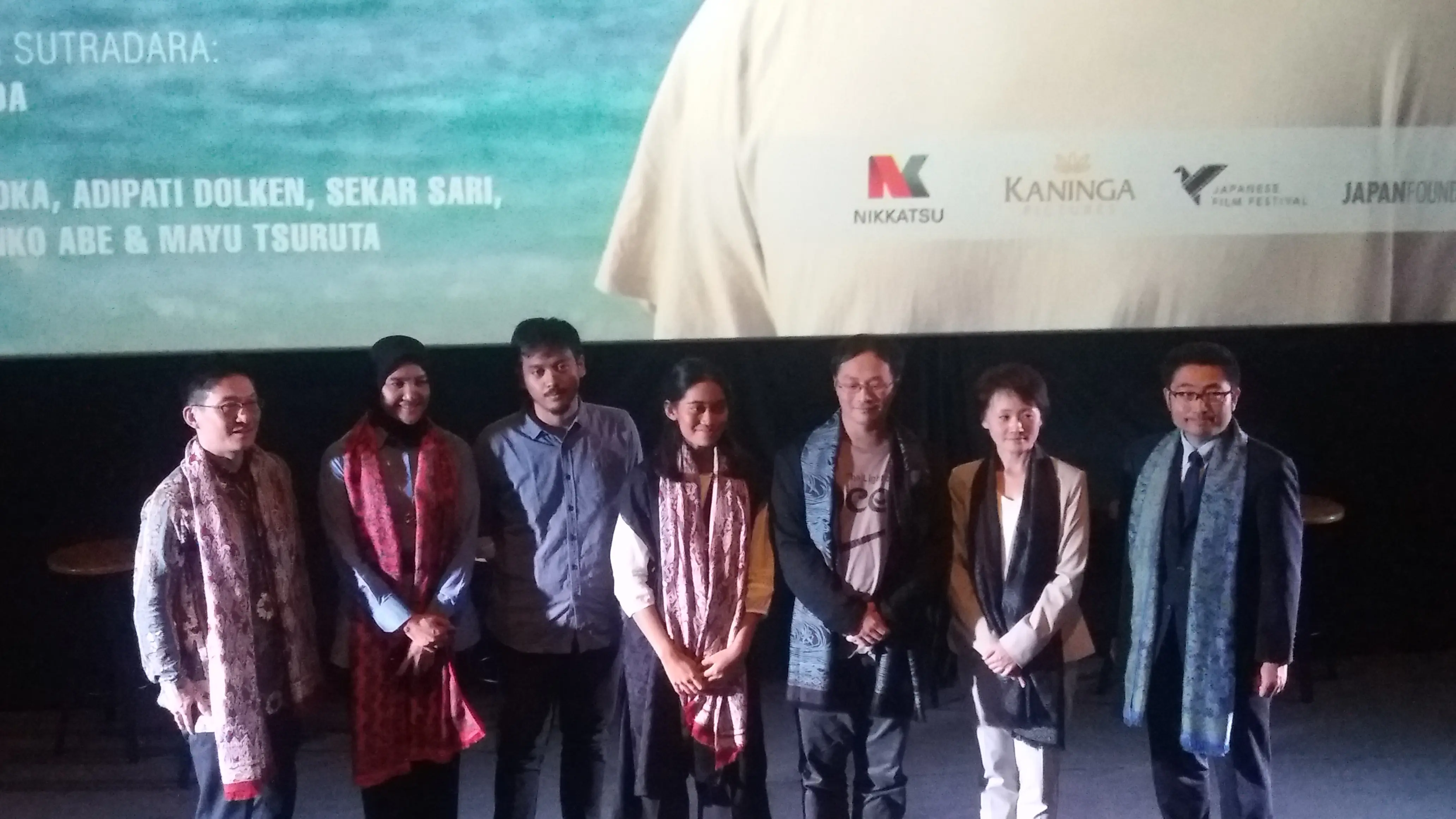 Laut, film kolaborasi Indonesia dan Jepang. (Istihanah Soejoethi)