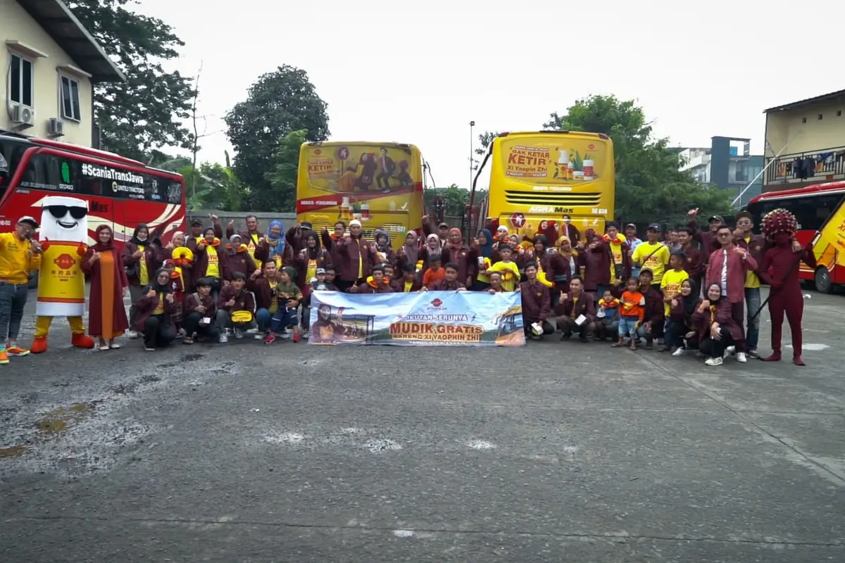 Mudik Gratis Bareng Xi Yaopin Zhi