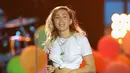 “Sayangnya, Miley Cyrus tak menepatinya (untuk tampil),,, tetapi yang ada malah Jake Paul! Sebuah kombinasi kekecewaan #teenchoice,” tulis salah satu fans di twitter yang merasa kecewa. (AFP/Jason Koerner)