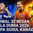 Jadwal Lengkap 32 Besar Piala Dunia 2026 | Belanda vs Maroko, Brasil vs Jepang | Liputan 6