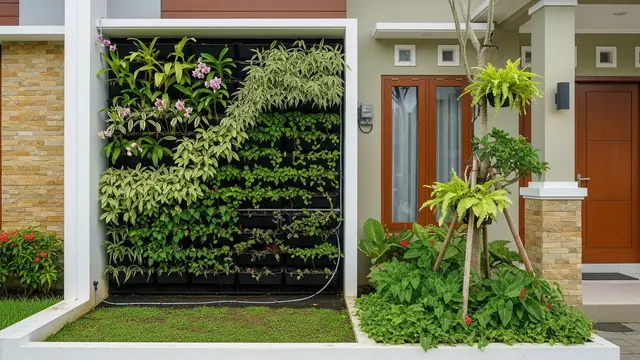 9 Desain Kebun Vertikal Otomatis yang Bisa Ditinggal Liburan, Solusi Tanaman Tetap Subur