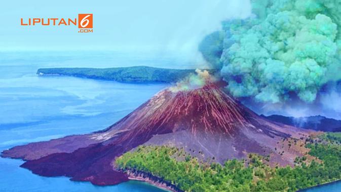 Banner Infografis Tsunami Senyap di Selat Sunda. (Liputan6.com/Abdillah)