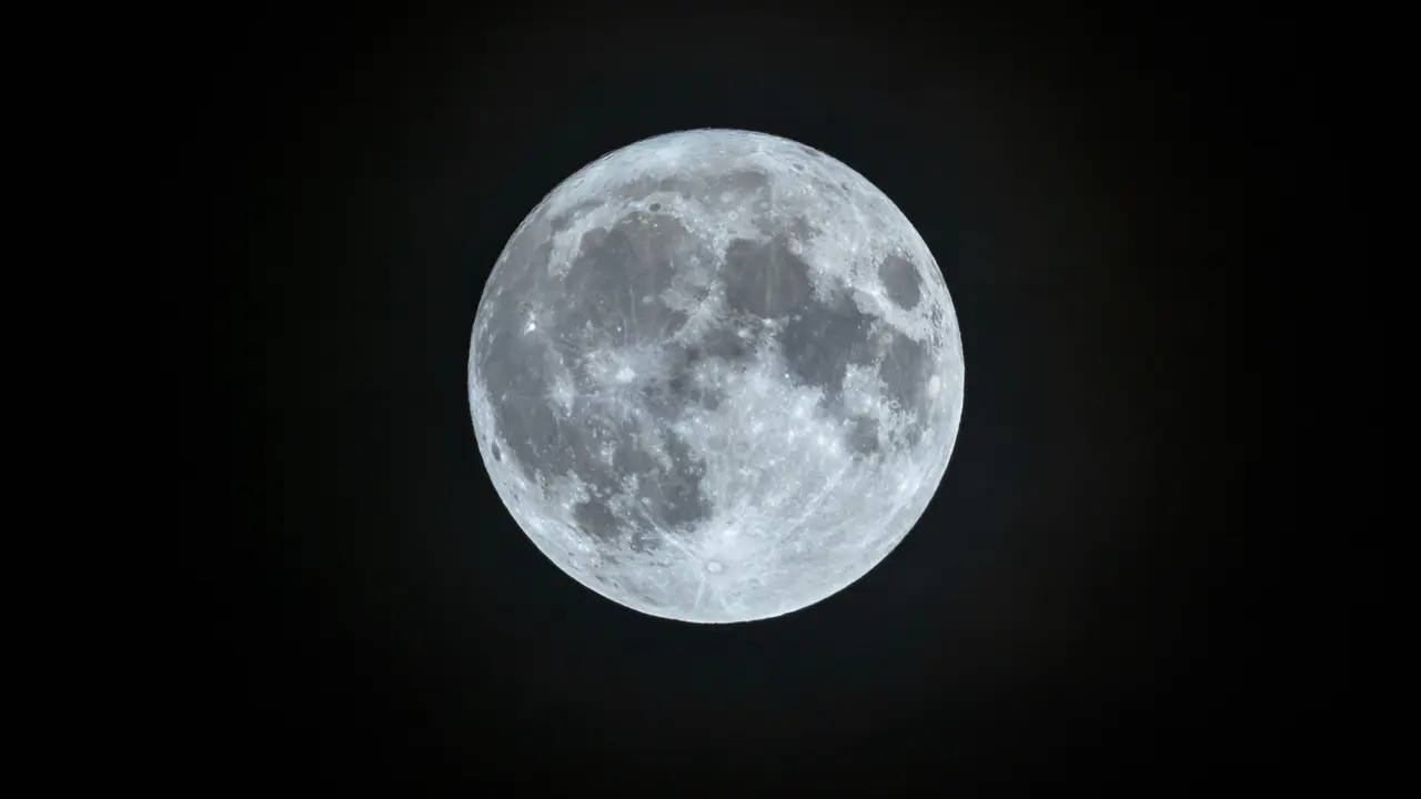 Ilustrasi Bulan Purnama