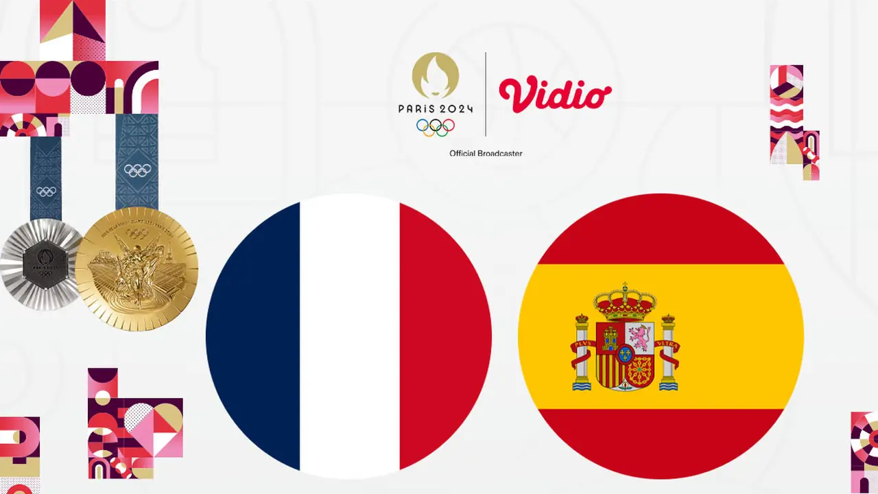 Olimpiade 2024 - Sepak Bola - Prancis Vs Spanyol