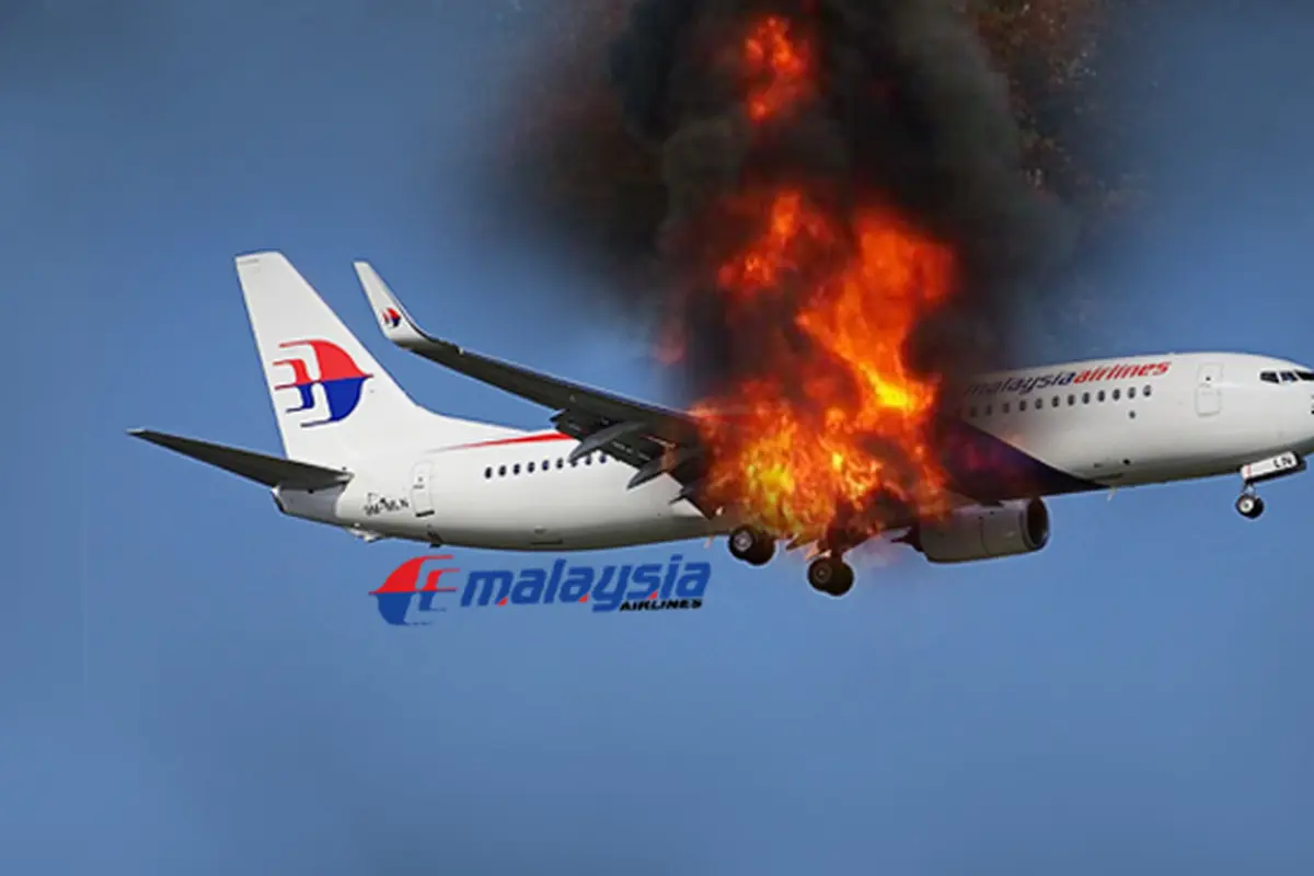 Ilustrasi MH17 terbakar (4)