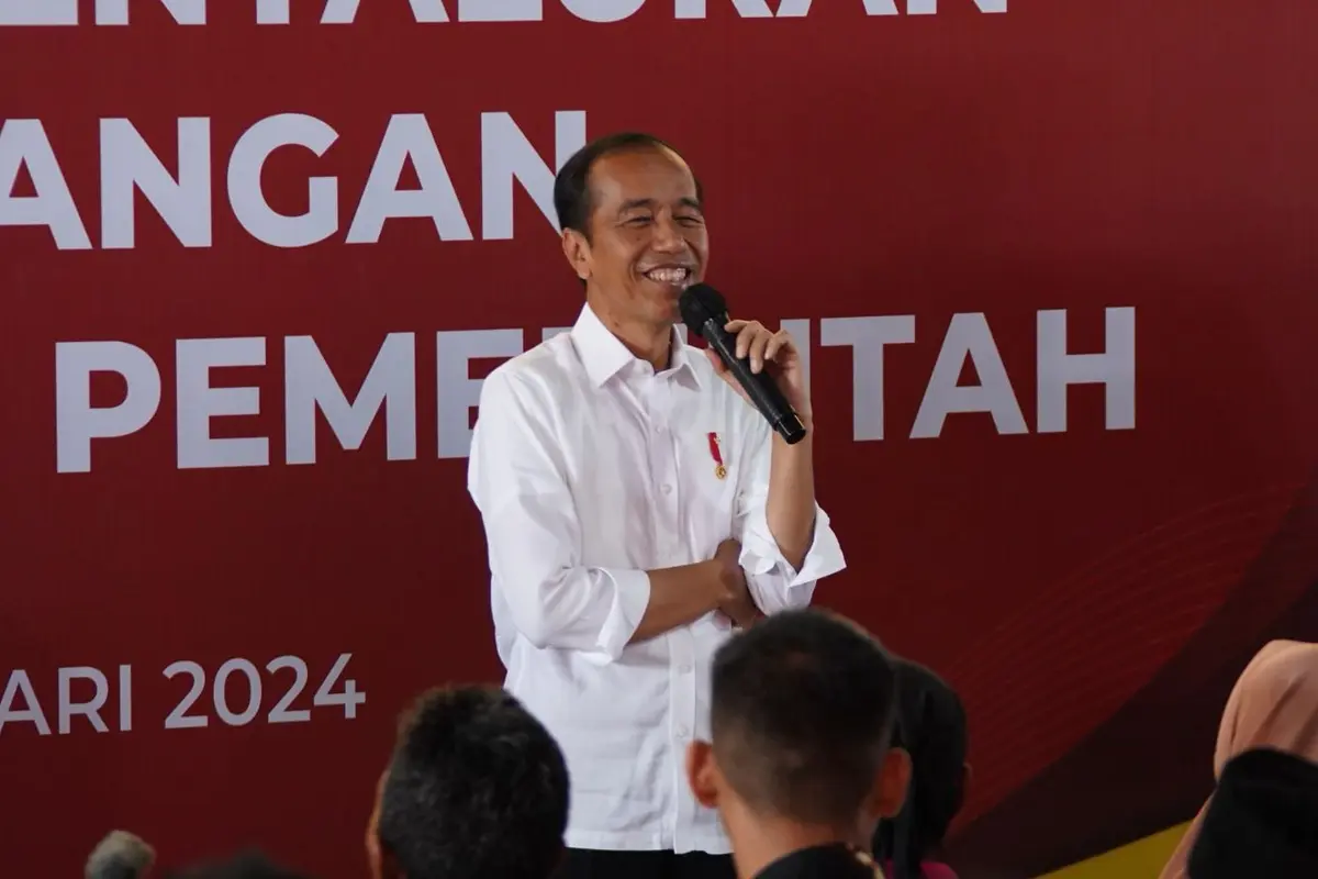 Presiden Joko Widodo (Jokowi) kembali memastikan bantuan berupa BLT El Nino sudah diterima oleh warga