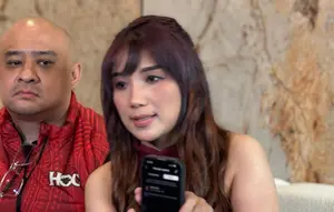 Fangfang Tegaskan Anak yang Dikandungnya adalah Darah Daging Vicky Prasetyo