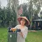 Prilly Latuconsina Piknik di Puncak, Happy Tanam Bibit Bareng Keluarga
