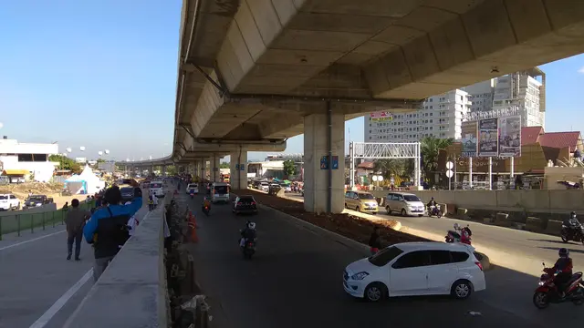 Tol Lingkar Bogor sudah siap diberoperasi (Liputan6.com/Achmad Sudarno)