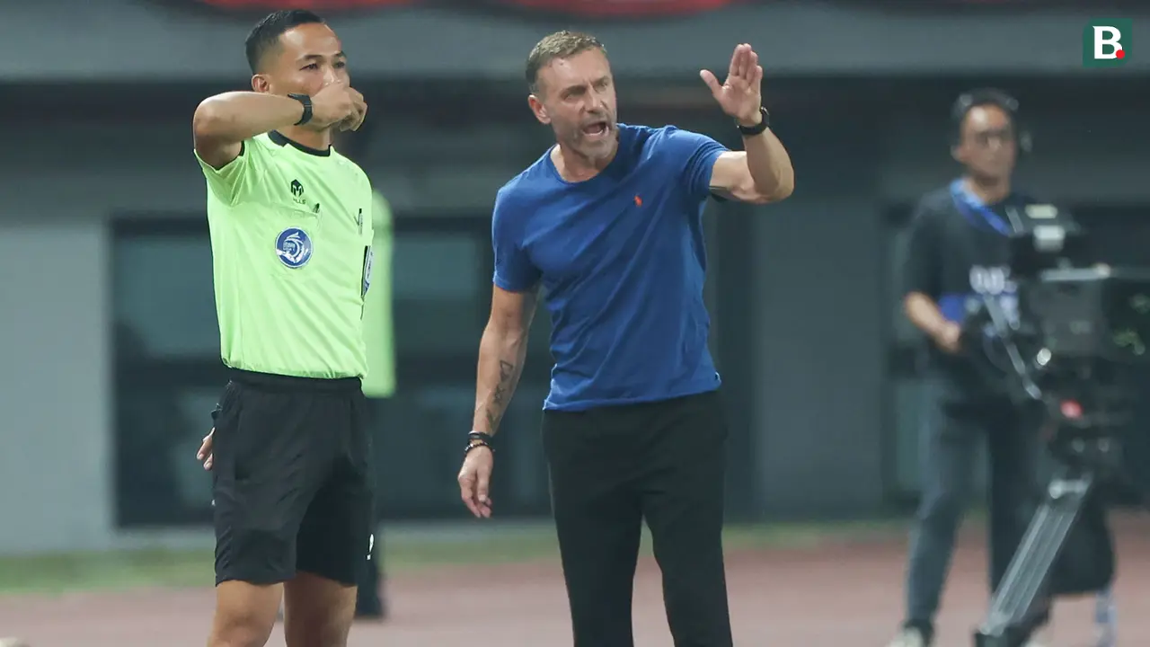 Foto: Murkanya Thomas Doll setelah Gol Witan Tak Disahkan, Persija pun Tumbang di Tangan Rans Nusantara FC di BRI Liga 1 2023 / 2024