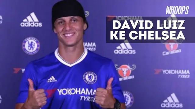 David Luiz akhirnya ditebus kesebelasan Chelsea senilai Rp 785 miliar dari PSG. David pun ingin meraih kesuksesan saat kembali ke Chelsea.