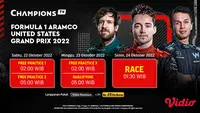 Jangan Lewatkan Keseruan F1 GP Amerika Serikat Pekan Ini di Vidio Oktober 2022 : Ada Juara Dunia