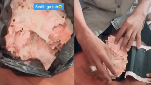 Viral Nabung Di Bawah Kasur, Uang Total Rp 15 Juta Rusak Dimakan Rayap