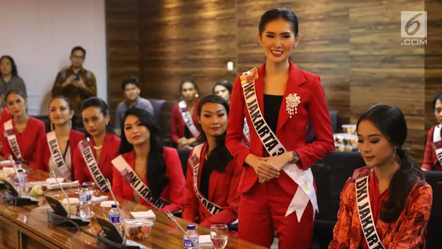 Finalis Putri Indonesia 2018 Dapat Pembekalan Ekonomi dari KEIN
