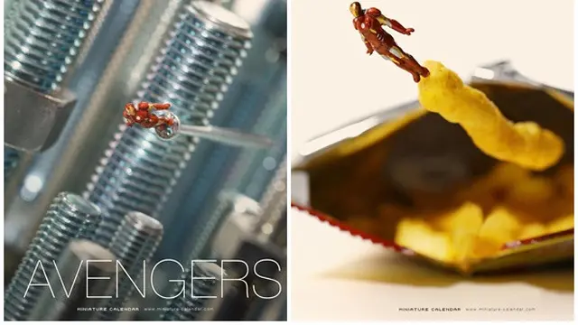 Action Figure Mini Avengers Ini Seperti Perankan Aksi dalam Film
