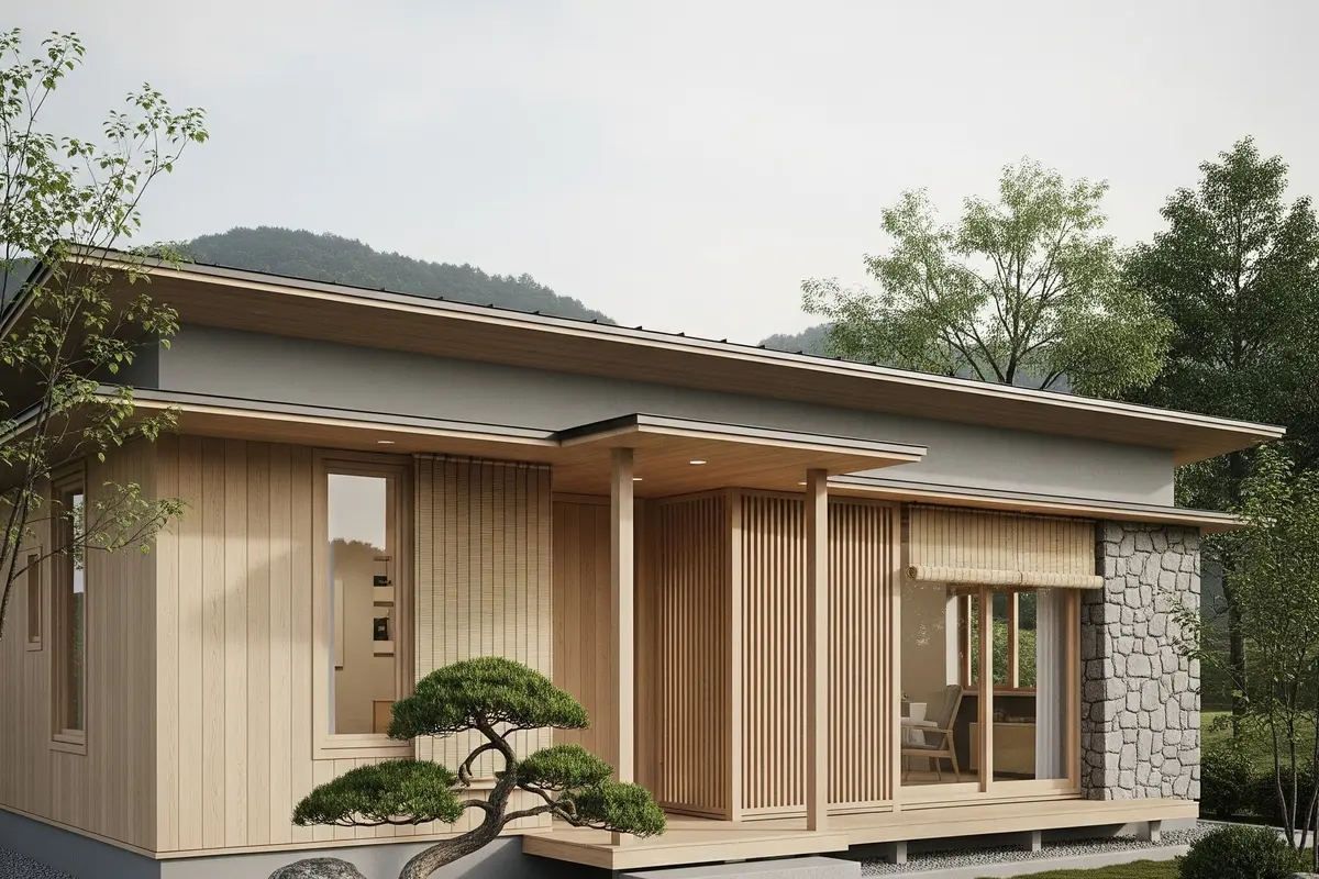 Model Rumah Minimalis tapi Cantik dengan Biaya Terjangkau (Image by Gemini AI)