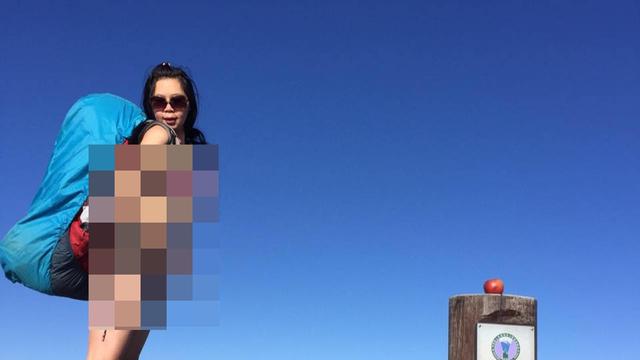 Deretan Potret Gigi Wu Pendaki Berbikini Asal Taiwan Yang