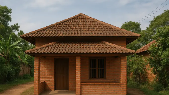 Model Atap Rumah Sederhana di Kampung yang Indah dan Bikin Betah (Foto: ChatGPT)