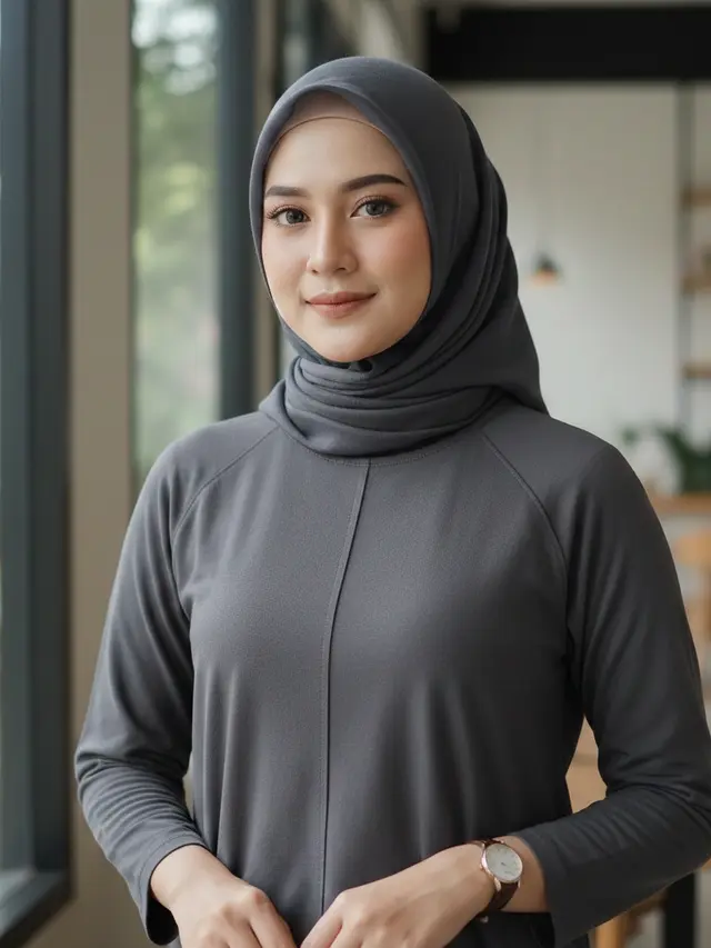 Model Atasan Wanita yang Cocok untuk Bahu Lebar (Foto: Gemini AI)