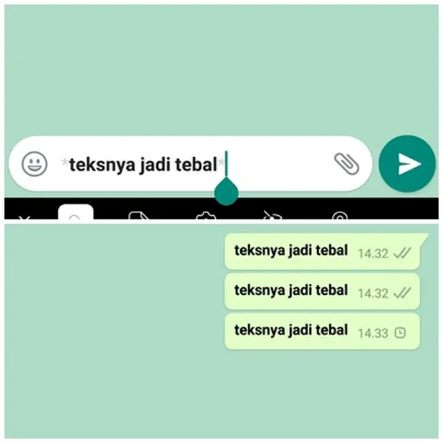 Cara Mengganti Teks WhatsApp