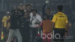 Ketika klubnya mencetak gol, Nil Maizar, kerap merayakannya dengan antusias. (Bola.com/Vitalis Yogi Trisna)