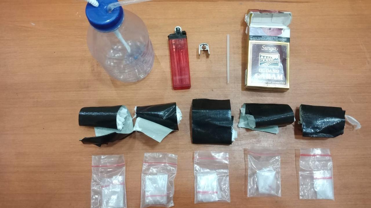 Polisi Gulung Pria di Manado Pemilik 5 Paket Sabu-Sabu, Bos Besar Sedang  Diincar