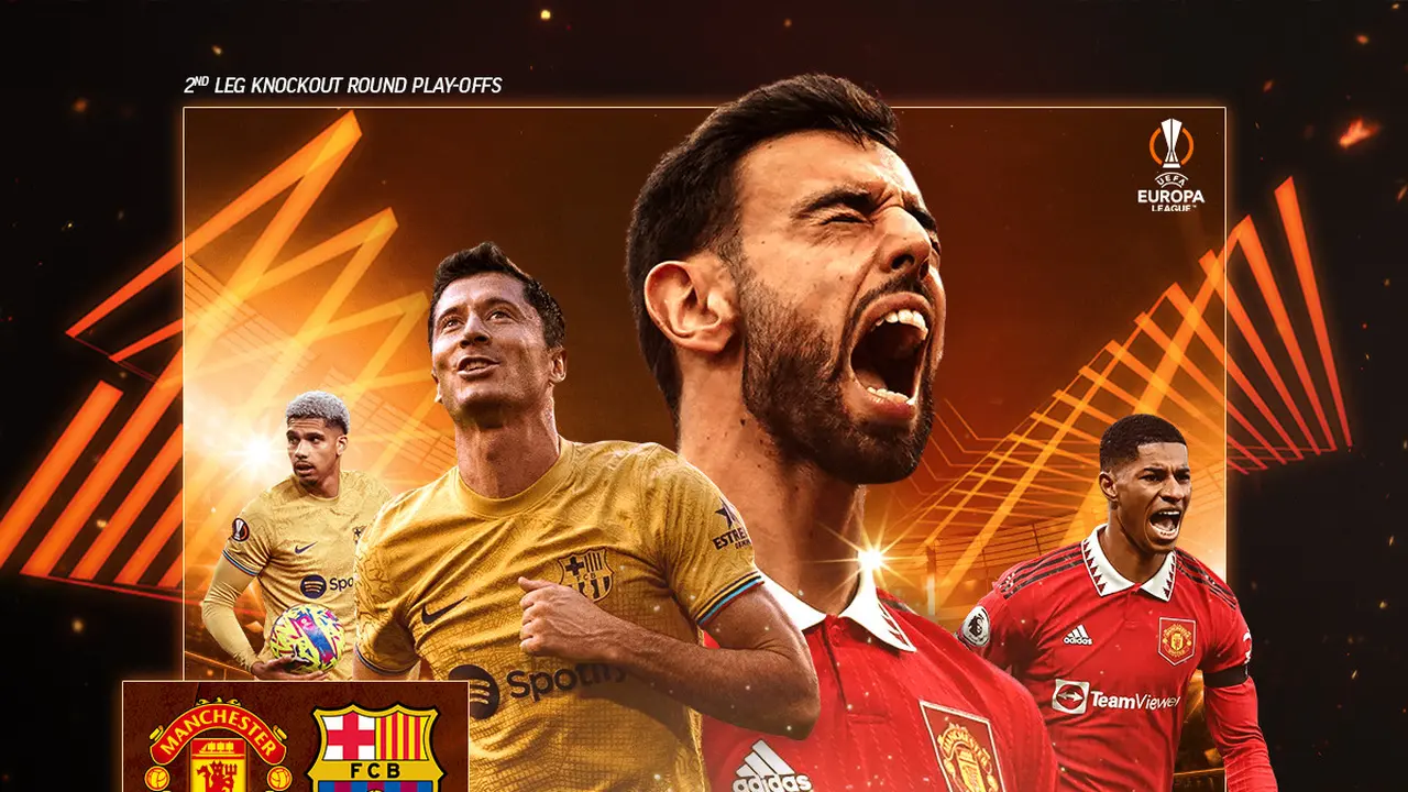 Jadwal Live Streaming Liga Europa : Manchester United Vs Barcelona di Vidio