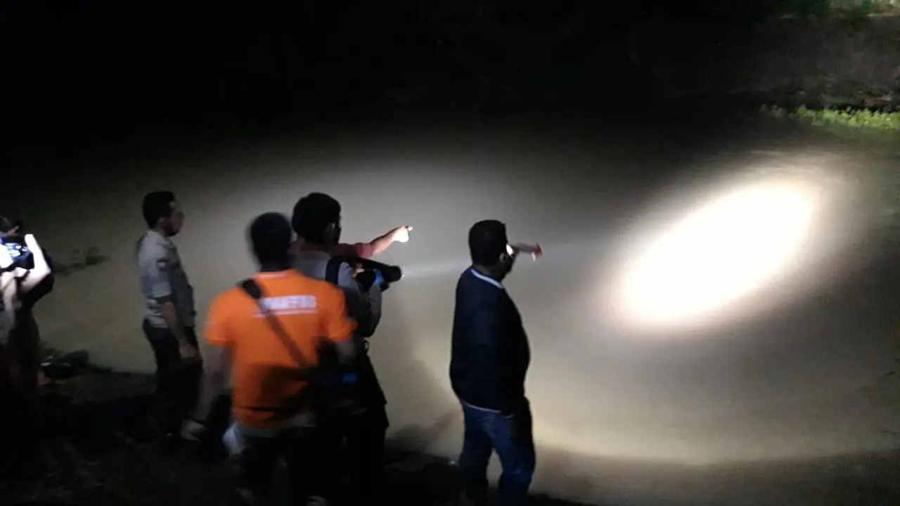 Seorang bocah berusia sembilan tahun meninggal tenggelam di Sungai Sungapan, Kebumen. (Foto: Liputan6.com/Polres Kebumen)