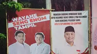 Baliho Kaesang-Hendy Bemunculan di Surabaya, berdampingan dengan Eri Cahyadi. (Istimewa)