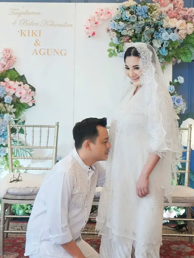 7 Potret Kiki Amalia Pamer Baby Bump, Berat Badannya Naik 20 Kg
