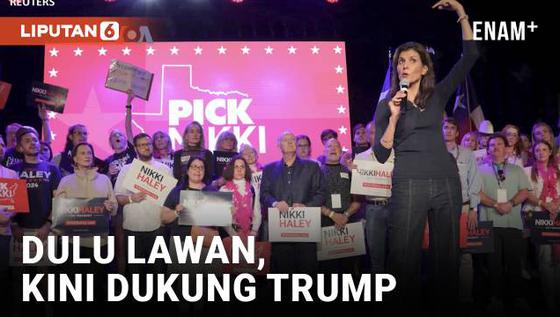 VIDEO: Di Konvensi, Mantan Lawan Rapatkan Dukungan kepada Donald Trump