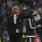 Pelatih Sporting Jorge Jesus bangga dengan performa timnya saat kalah 1-2 dari Real Madrid pada laga perdana penyisihan Grup F Liga Champions di Santiago Bernabeu ( REUTERS/Susana Vera)