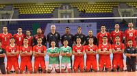 Timnas Indonesia akan menghadapi Kamboja pada semifinal bola voli putra SEA Games 2021 di&nbsp;Dai Yen Sports Arena, Quang Ninh, Jumat (20/5/2022) pukul 14:00 WIB. (foto: NOC Indonesia)