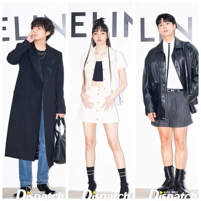 Trio Park Bo Gum, Lisa BLACKPINK, dan V BTS Reuni di Acara Celine Korea Selatan, Adua Visual dengan Item Fesyen Puluhan Juta Rupiah