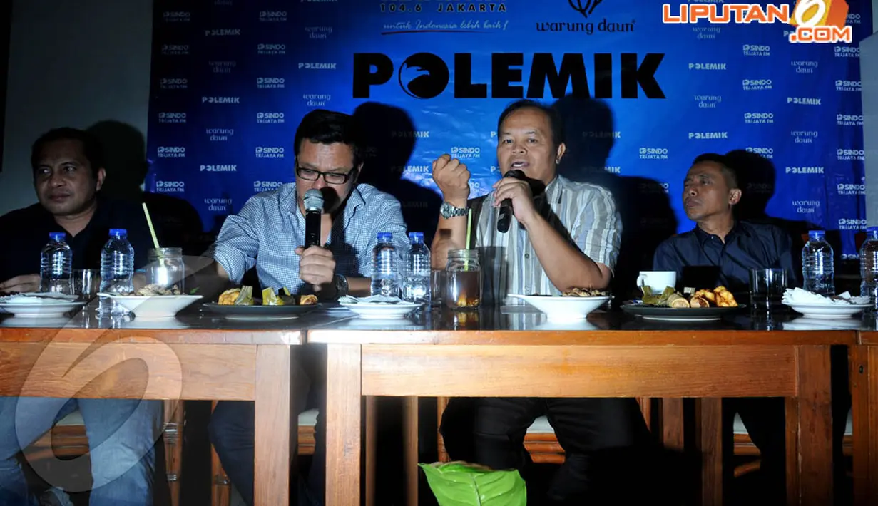 Disampaikan Marwan bahwa koalisi itu masih sebatas konsep dan sulit untuk direalisasikan (Liputan6.com/Johan Tallo)