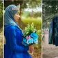 Momen pilu wanita prewedding sendirian usai calon suami kepincut mantan. (Sumber: Facebook/ Bro Sayap)