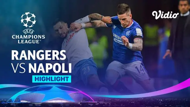 Berita video highlights matchday kedua Grup A Liga Champions 2022/2023 antara Rangers melawan Napoli yang berakhir dengan skor 0-3, Kamis (15/9/2022) dinihari WIB.