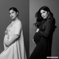 Intip tampilan Annisa Pohan dengan makeup bold saat maternity shoot (@annisayudhoyono)