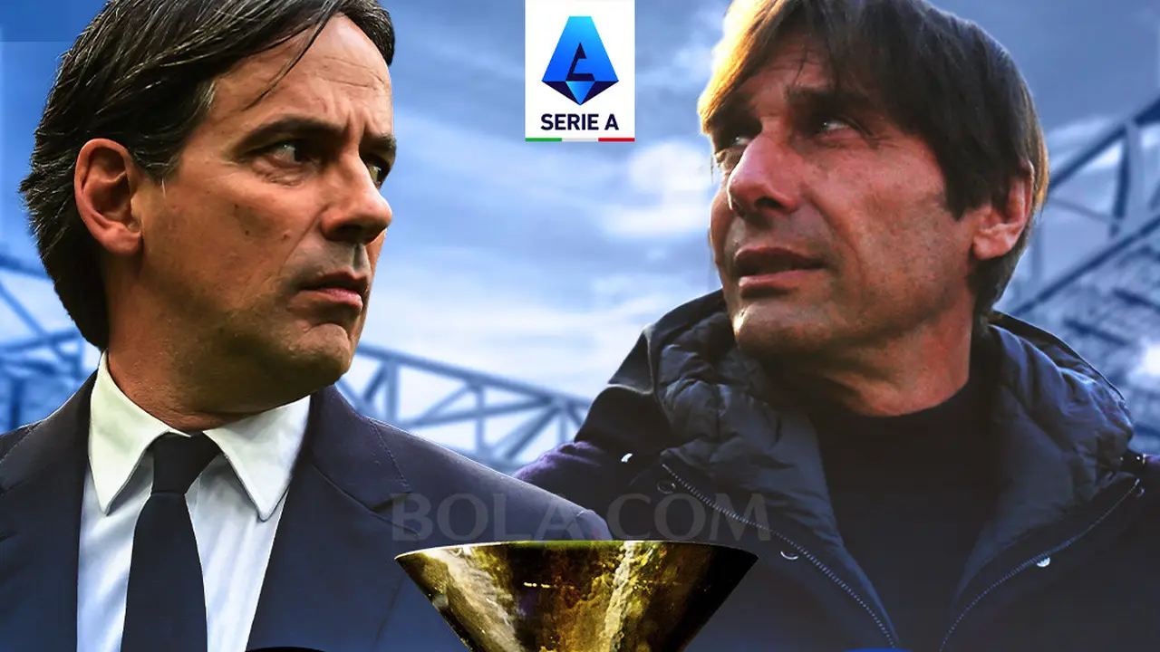 Liga Italia - Ilustrasi Inter Milan Vs Napoli Perebutan Scudetto