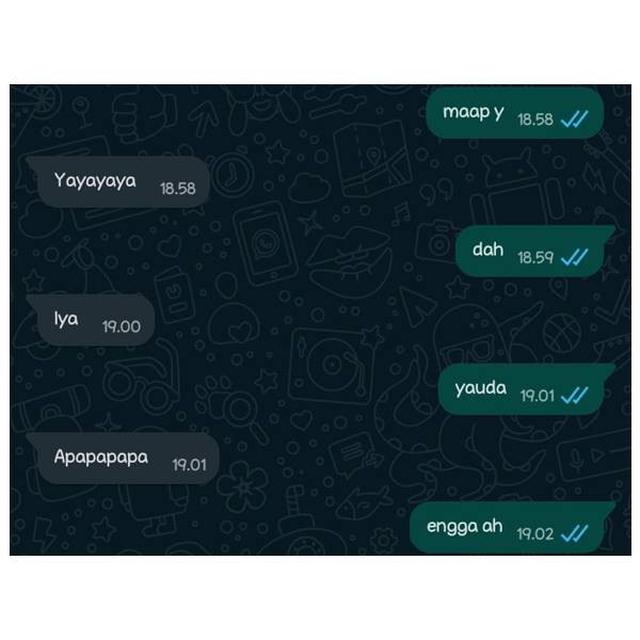 7 Chat Absurd Kehabisan Topik Pembicaraan Ini Bikin Tepuk Jidat