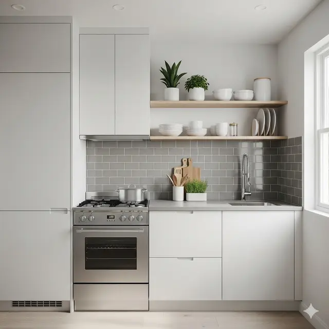Inspirasi Dapur Sederhana di Rumah Tipe 36 Lahan Kecil Terbaru 2025. Gemini