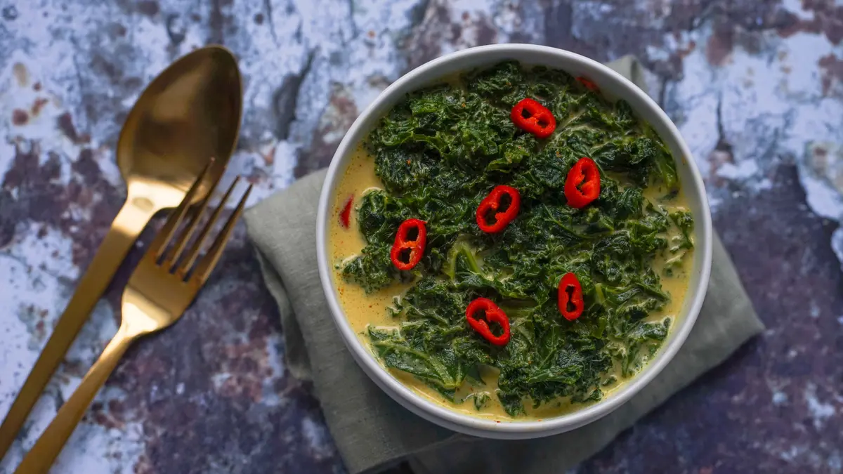 resep masakan sayur Daun Singkong Bumbu Kencur