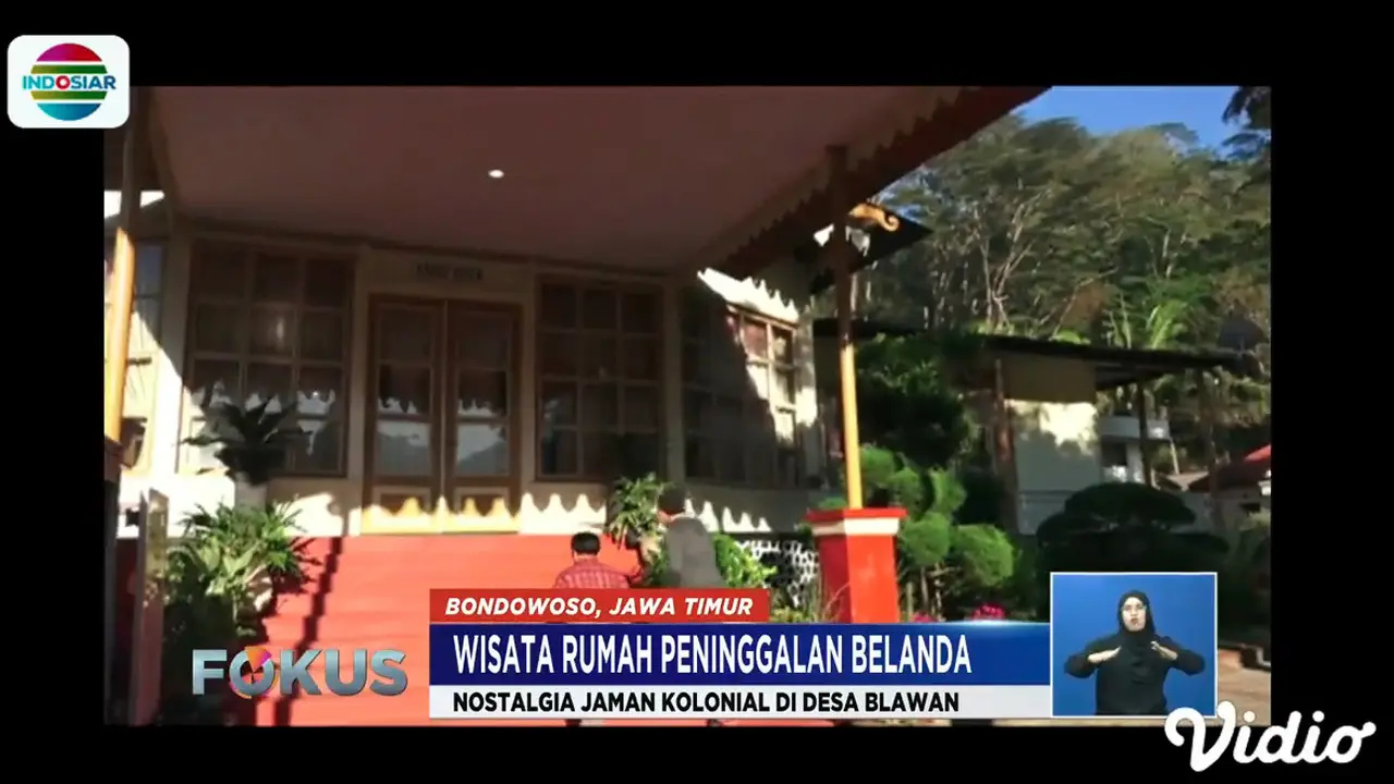 Rumah Peninggalan Belanda di Bondowoso Bisa Dijadikan Tempat Menginap. Sumber Foto: Indosiar