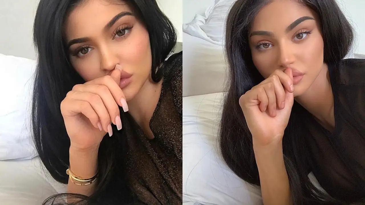 Kristen Hancher - selebram yang mirip Kylie Jenner